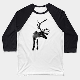 Santa Claus Reindeer Baseball T-Shirt